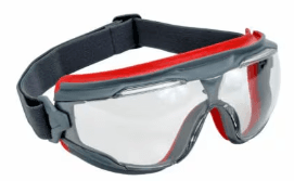 Goggle Gear 500, Luna Clara Con Recubrimiento Antiempañante Scotchgard™ 3M™ X UND