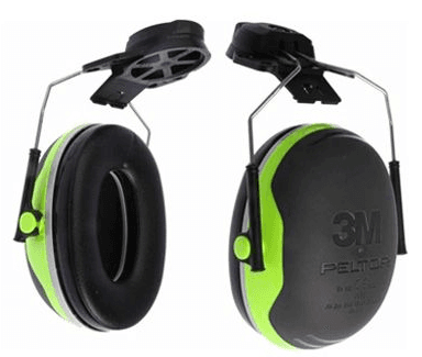 Orejeras Peltor X4P3E Serie X Adaptables al Casco 25db 3M™ X UND